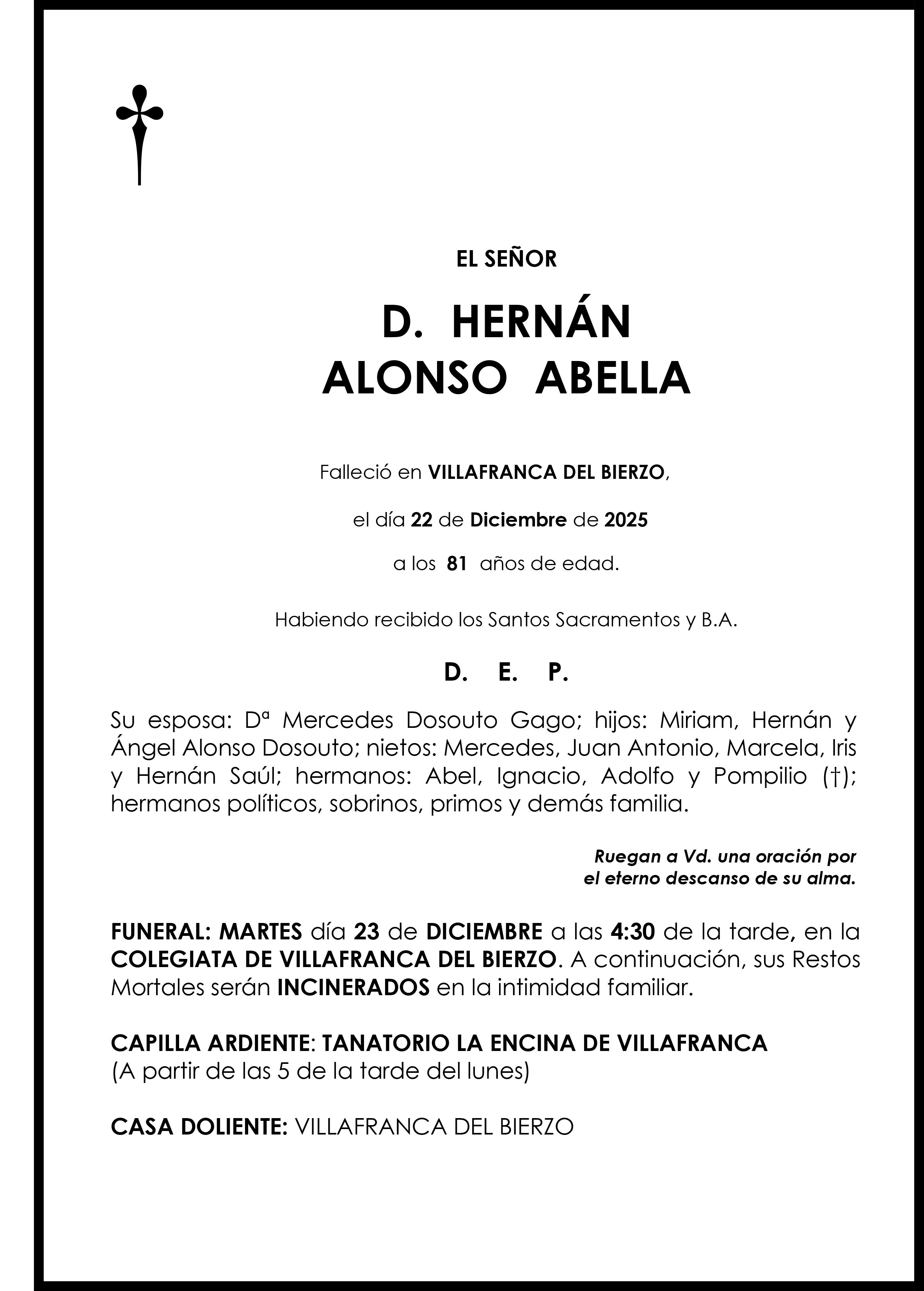 HERNAN ALONSO ABELLA