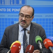 El alcalde de Ponferrada, Marco Morala El alcalde de Ponferrada, Marco Morala