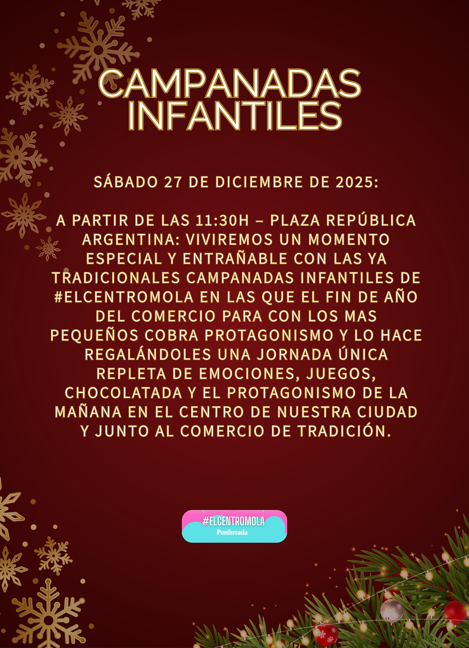 Programa de las Campanadas Infantiles