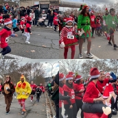 Concurrida San Silvestre de Ponferrada para despedir el 2025 con deporte, alegría y disfraces