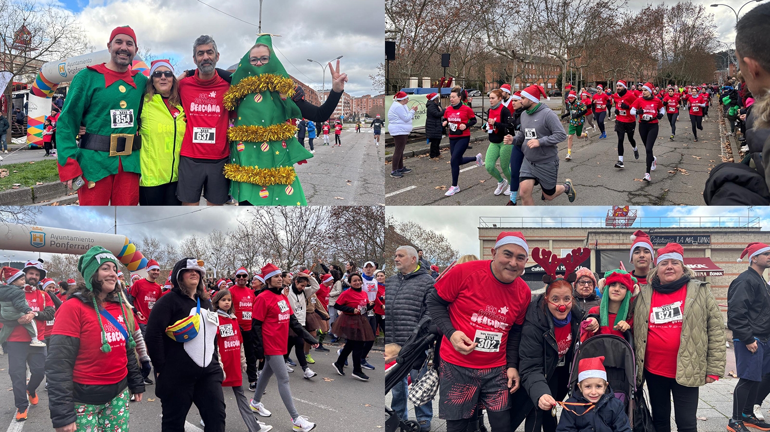 Así corrió Ponferrada la San Silvestre 2025
