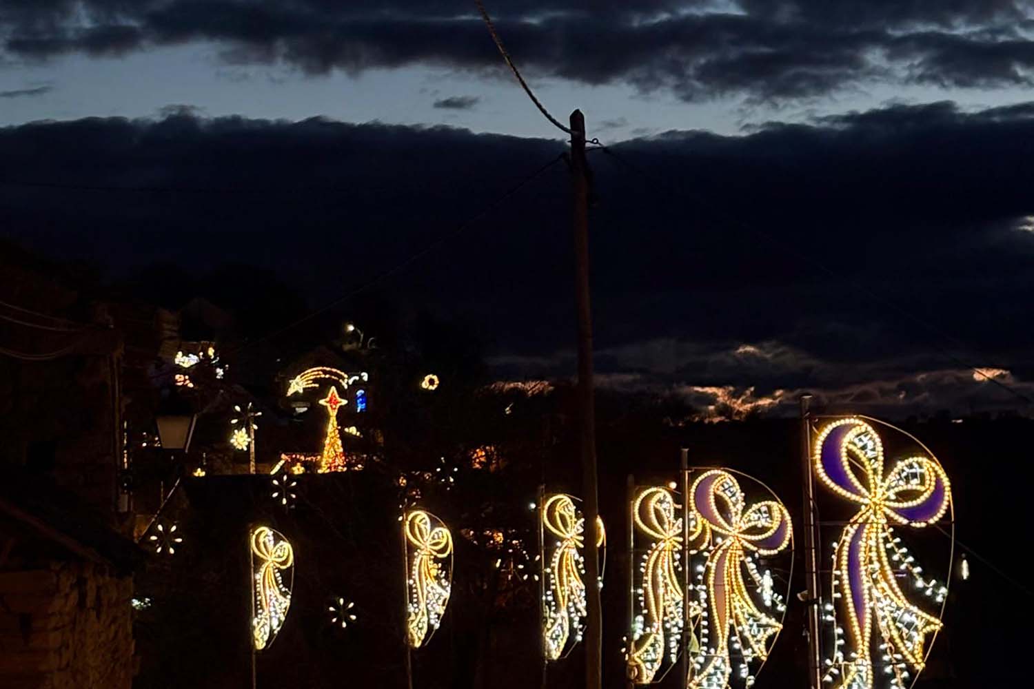Luces de Navidad de Librán