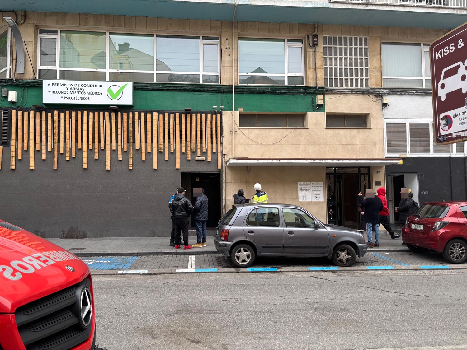Desalojado un edificio en el centro de Ponferrada por una fuga de gas