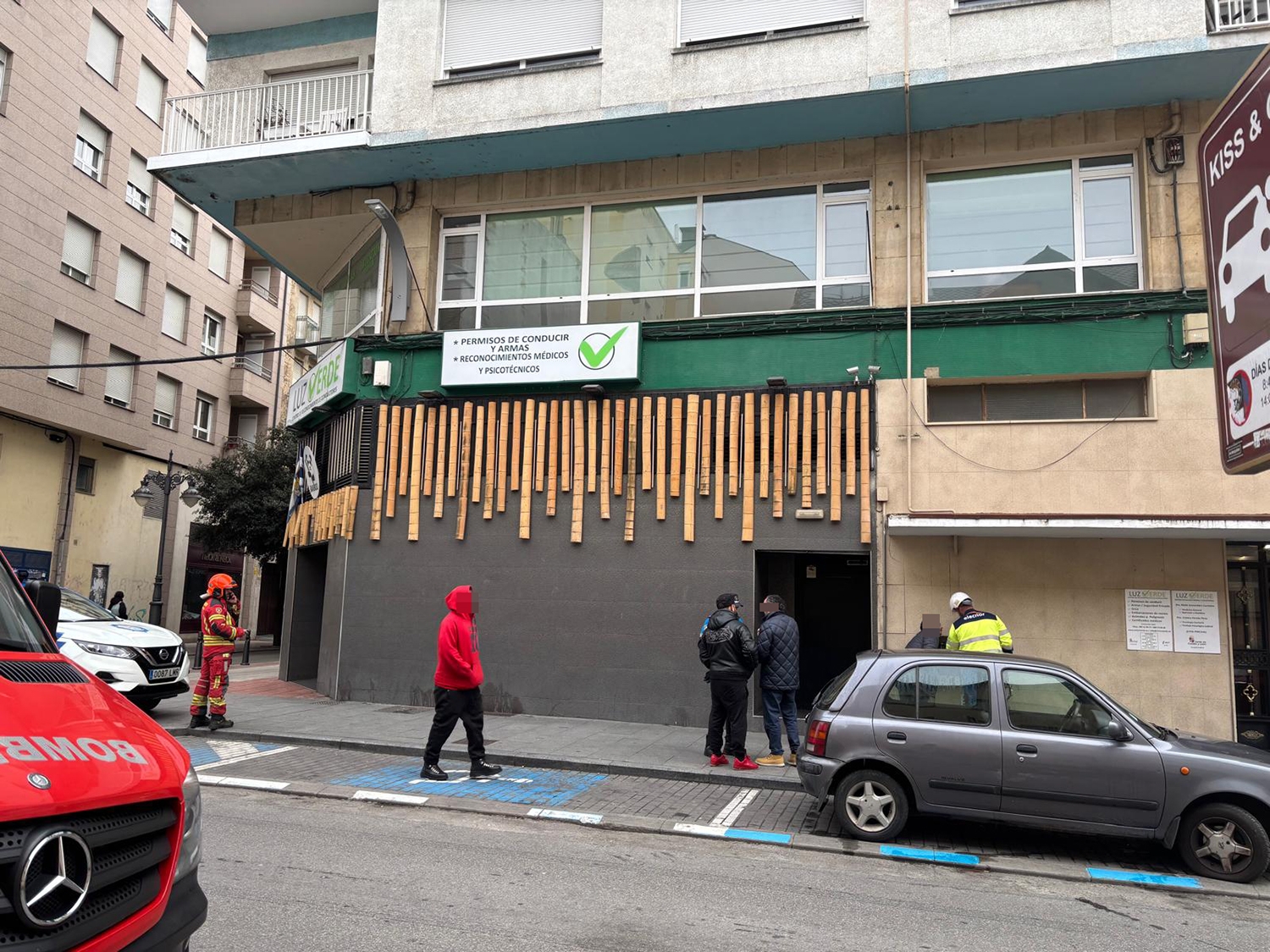 Fuga de gas en Ponferrada