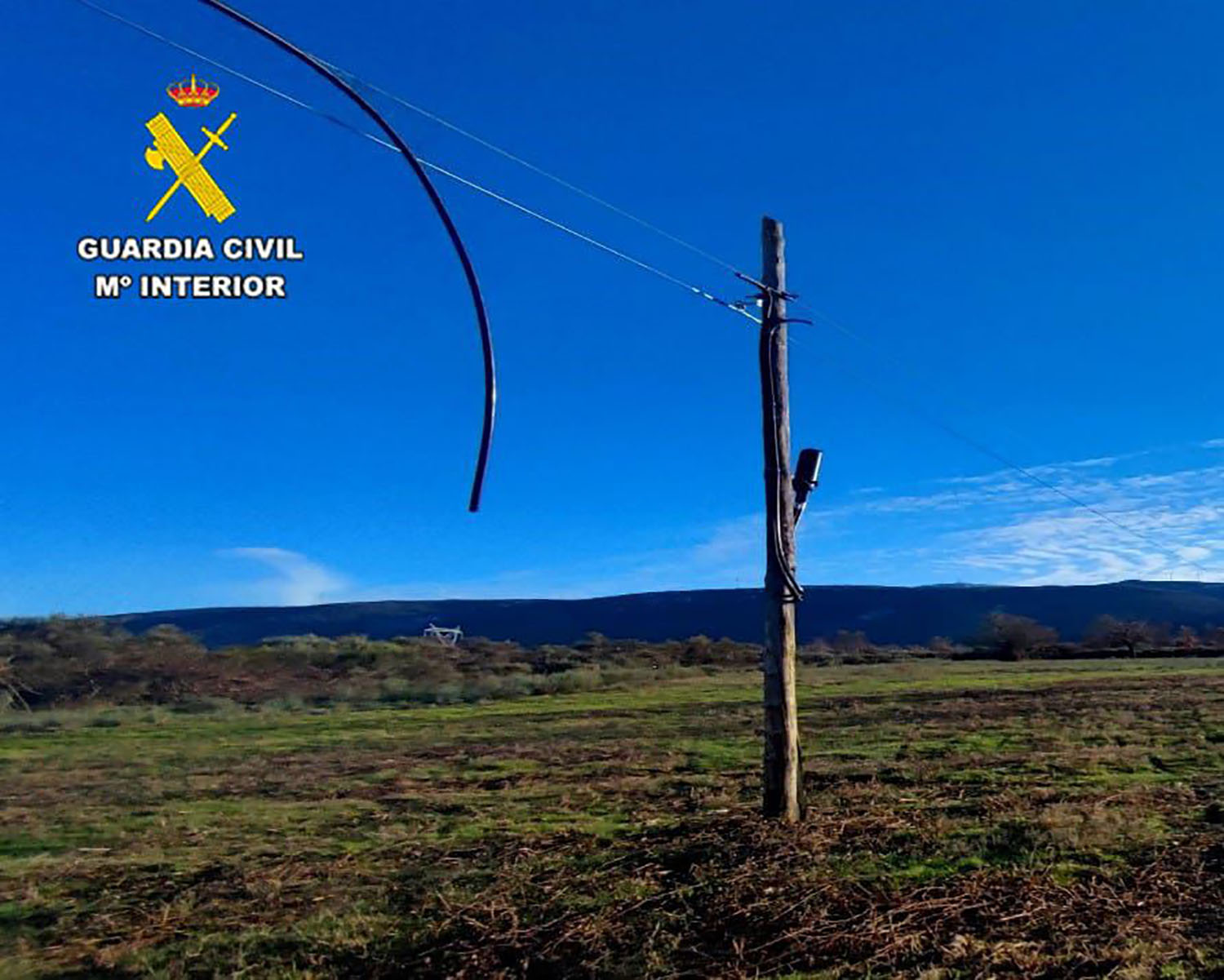 Robo cableado telefónico en Turienzo Castañero Robo cableado telefónico en Turienzo Castañero