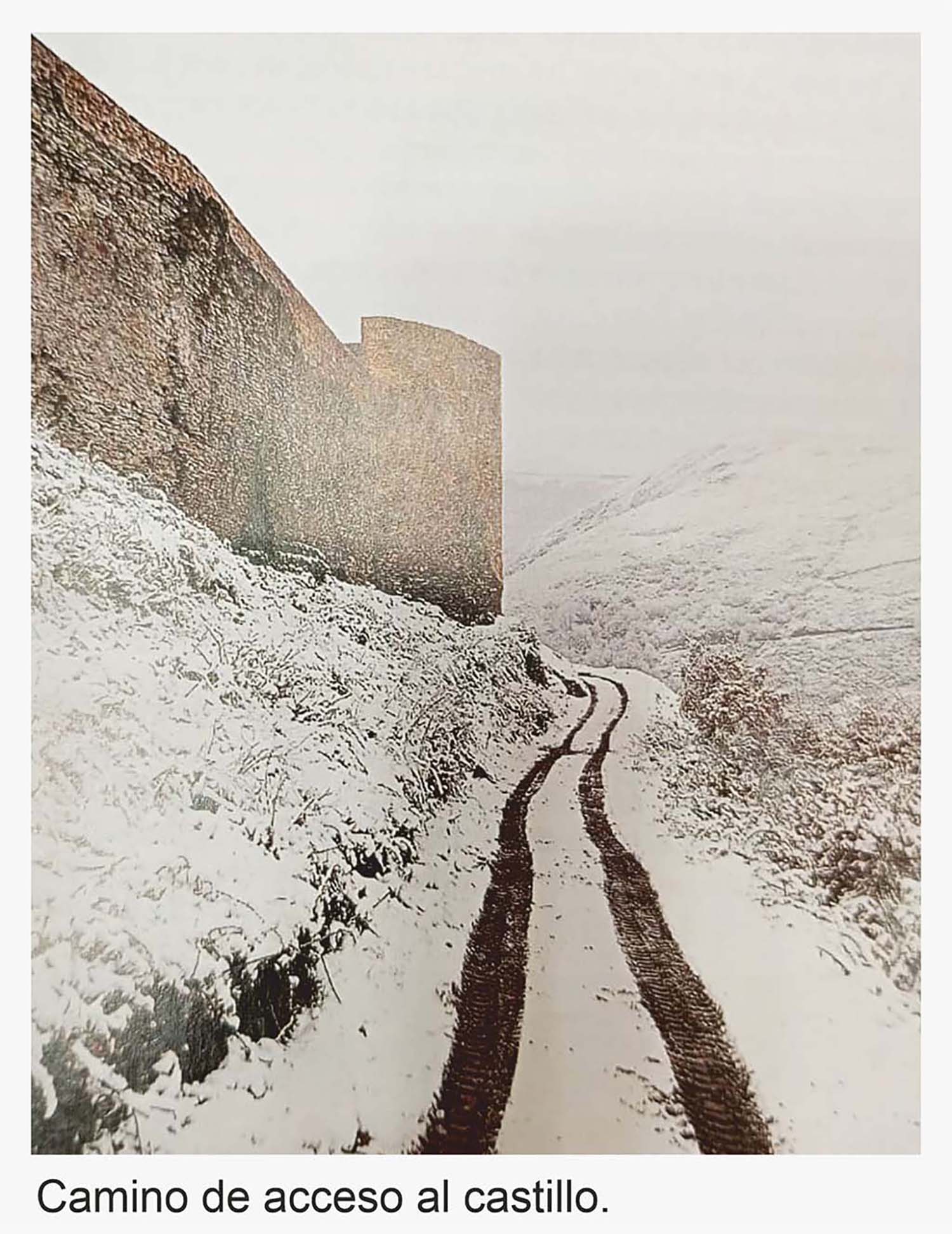 Camino de acceso al castillo