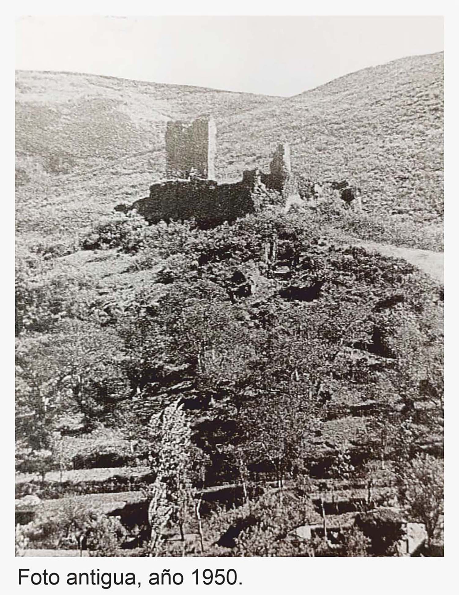 Imagen antigua del Castillo de Balboa