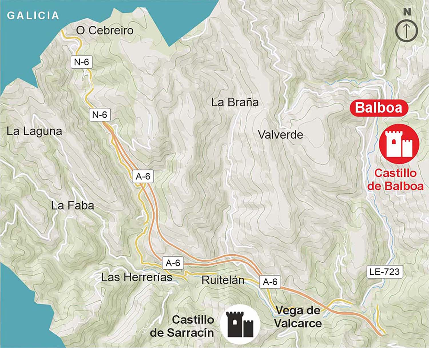 Ubicación Castillo de Balboa