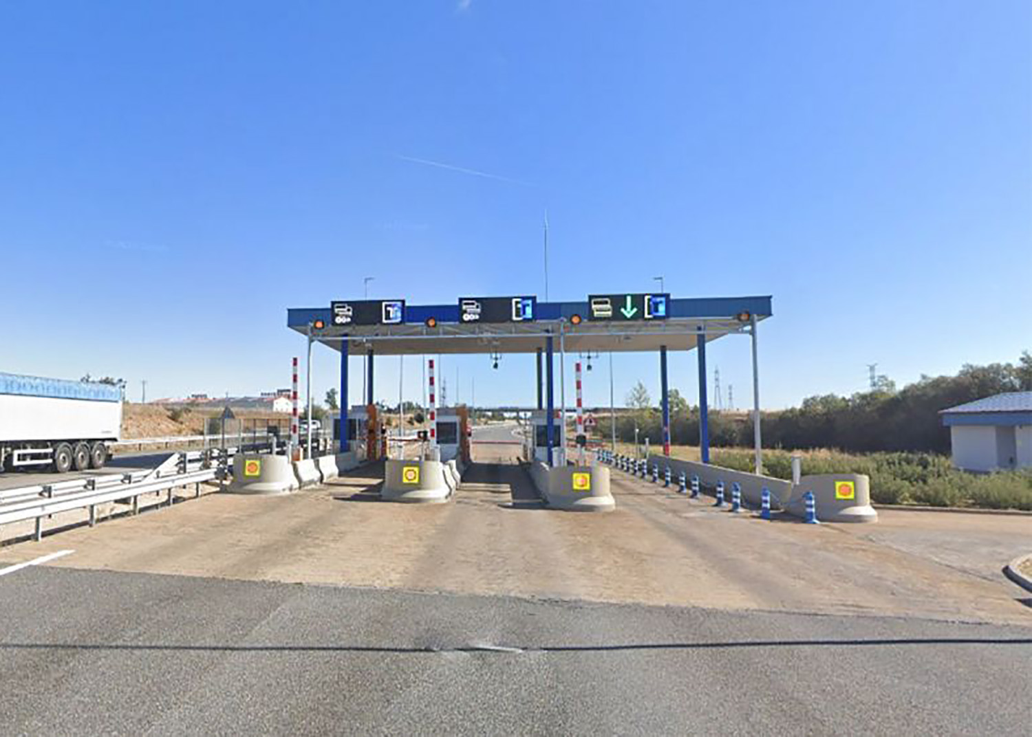 Peaje entre León y Astorga de la AP 71