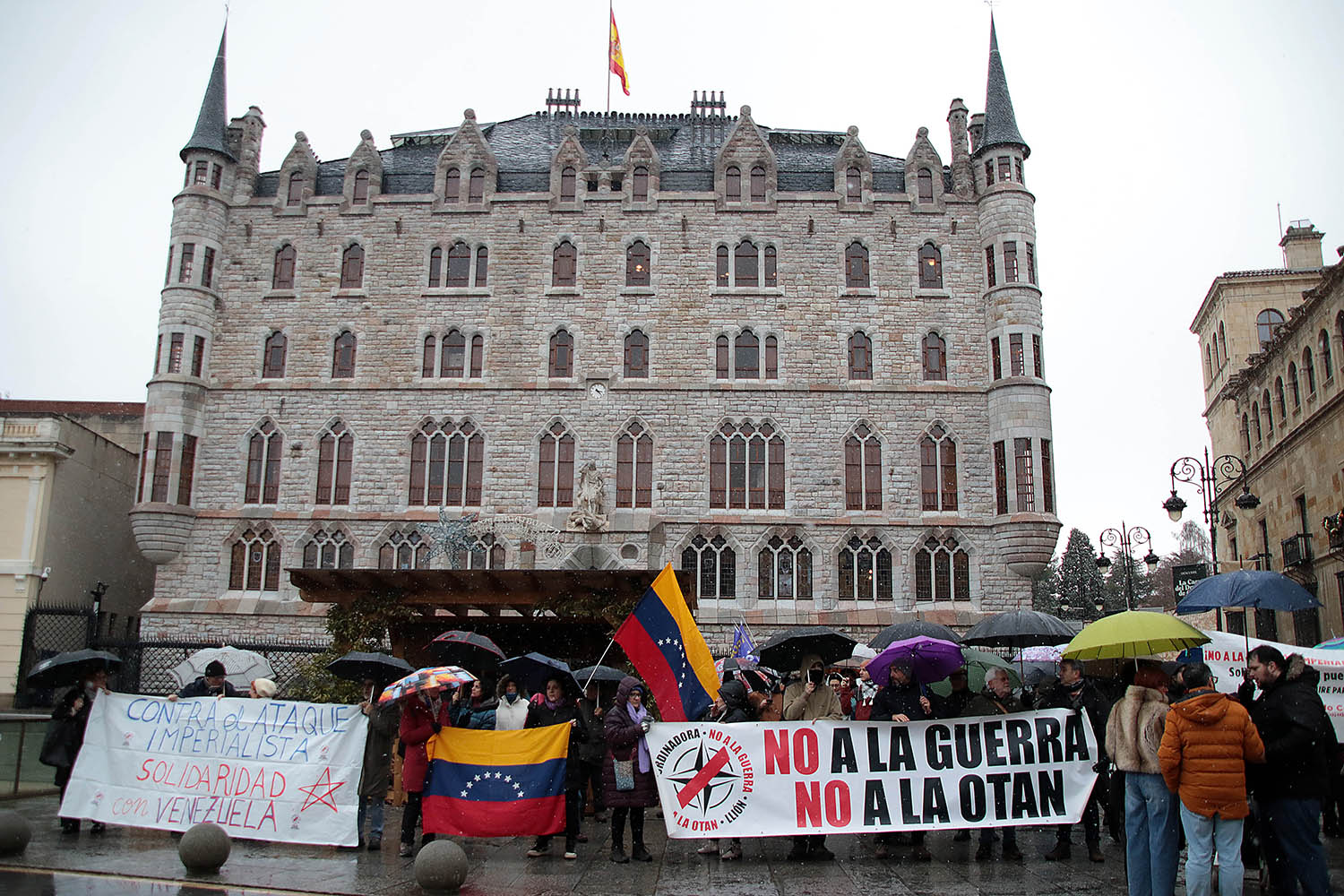 Peio García / ICAL . Manifestación en solidaridad con Venezuela ante la agresión imperialista Peio García / ICAL . Manifestación en solidaridad con Venezuela ante la agresión imperialista
