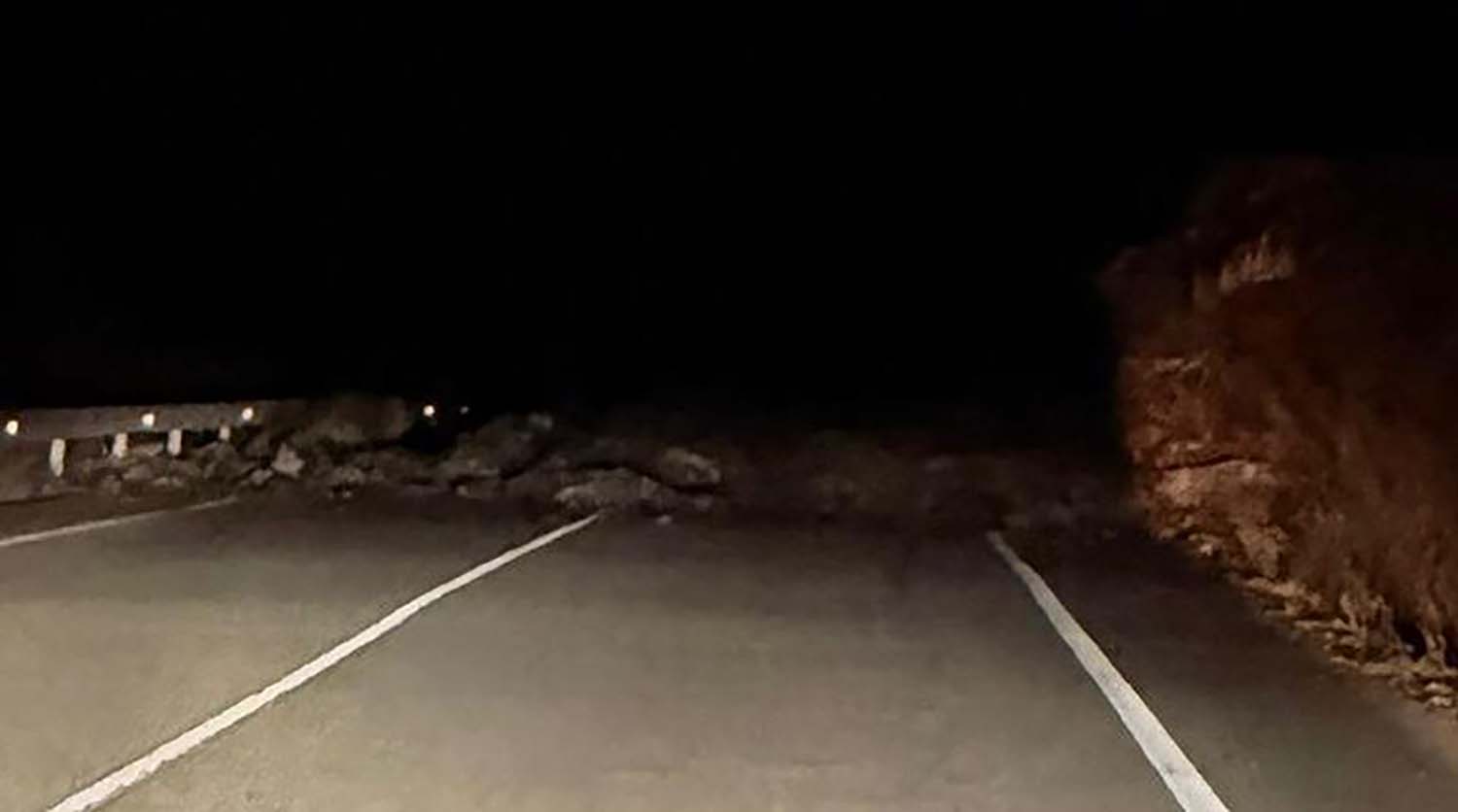 Desprendimiento en Páramo del Sil. Redes Sociales Desprendimiento en Páramo del Sil. Redes Sociales