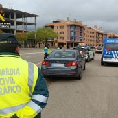 Control de la Guardia Civil y la Policia Local
