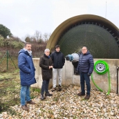 Inauguración de la Depuradora de Molinaseca 
