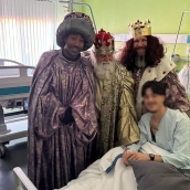 Reyes en el Hospital del Bierzo