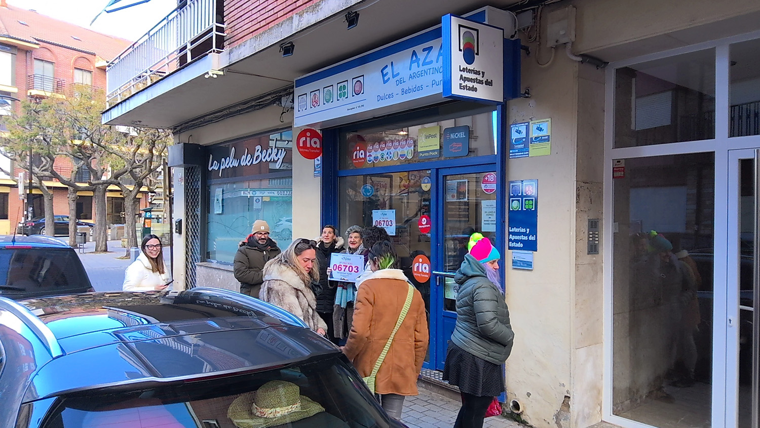 Premiados en Astorga de la loteria de El Niño