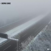 Nevada a la altura de Bembibre