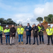 JCyL / ICAL . El consejero de Medio Ambiente, Vivienda y Ordenación del Territorio, Juan Carlos Suárez-Quiñones visita las obras en El Bayo JCyL / ICAL . El consejero de Medio Ambiente, Vivienda y Ordenación del Territorio, Juan Carlos Suárez-Quiñones visita las obras en El Bayo