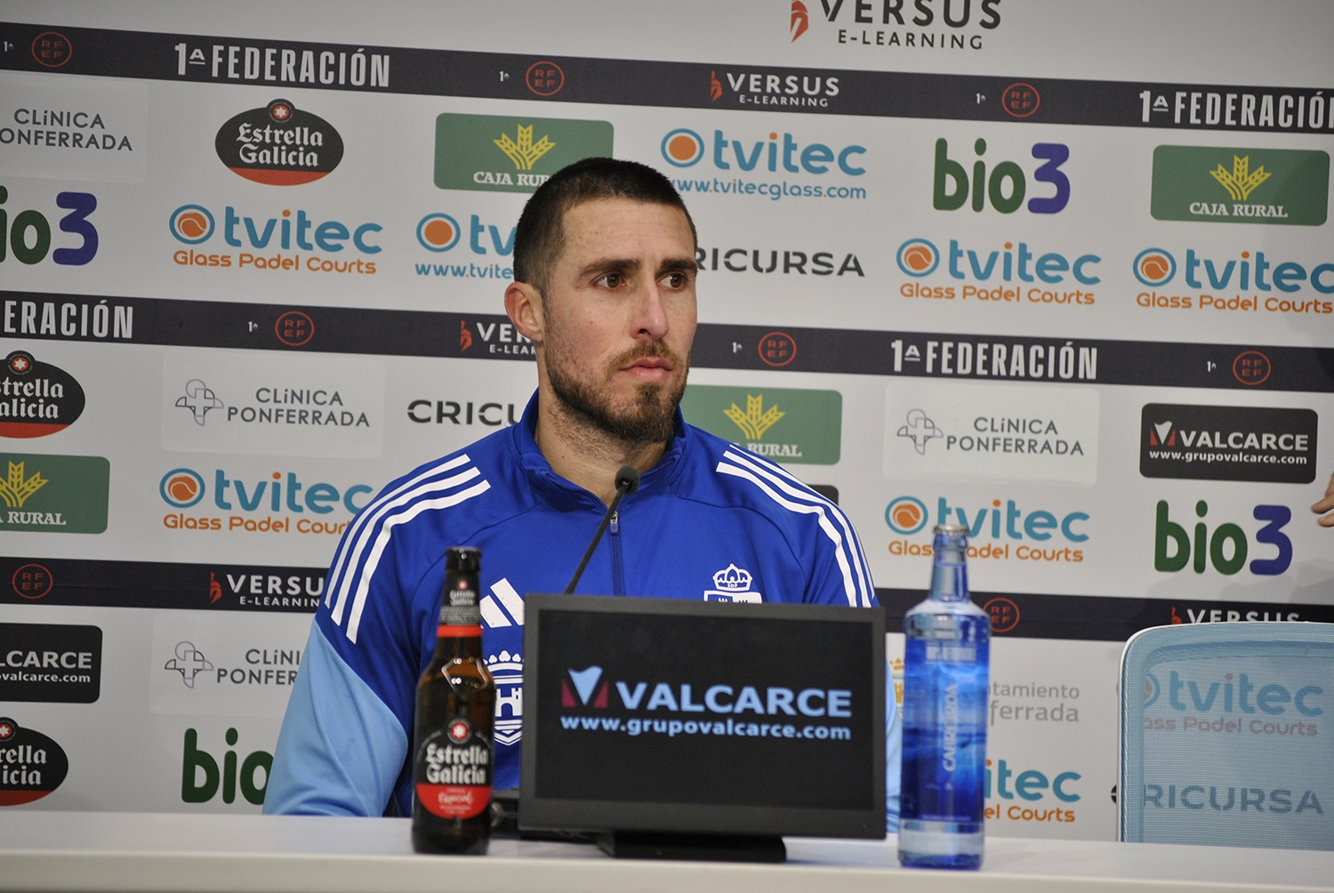 Andújar en sala de prensa Andújar en sala de prensa