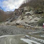 Carretera Peñalba actual