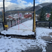 Puente de Matarrosa del Sil sobre las vías del Ponfeblino Puente de Matarrosa del Sil sobre las vías del Ponfeblino