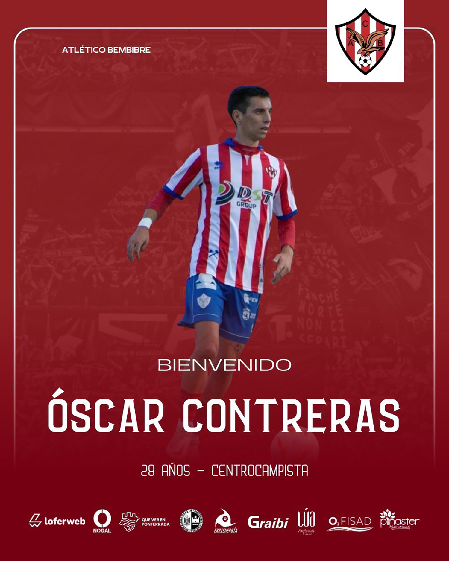 Óscar Contreras, fichaje del Atlético Bembibre