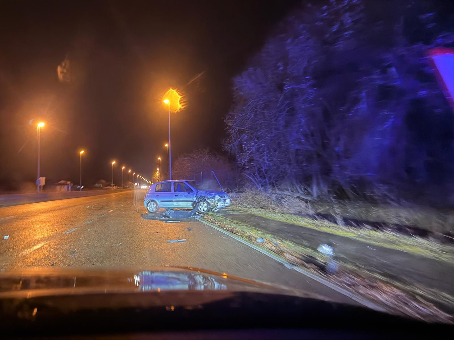 Accidente en San Andrés de Montejos 2 Accidente en San Andrés de Montejos 2