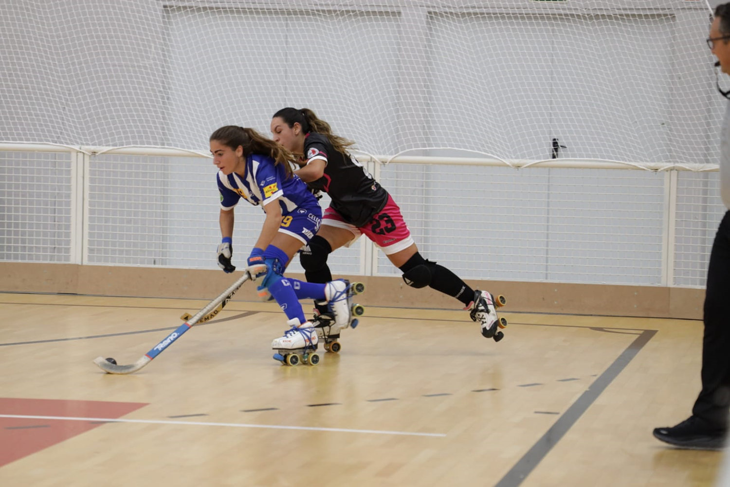 Bembibre Hockey en un encuentro