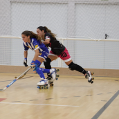 Bembibre Hockey en un encuentro