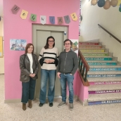 Ascensor del colegio Campo de la Cruz de Ponferrada