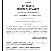 MARÍA TERCERO ÁLVAREZ