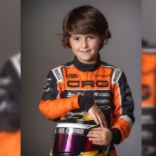 El joven piloto berciano Matteo Rodríguez competirá con el CRG & Prokart Racing Team España