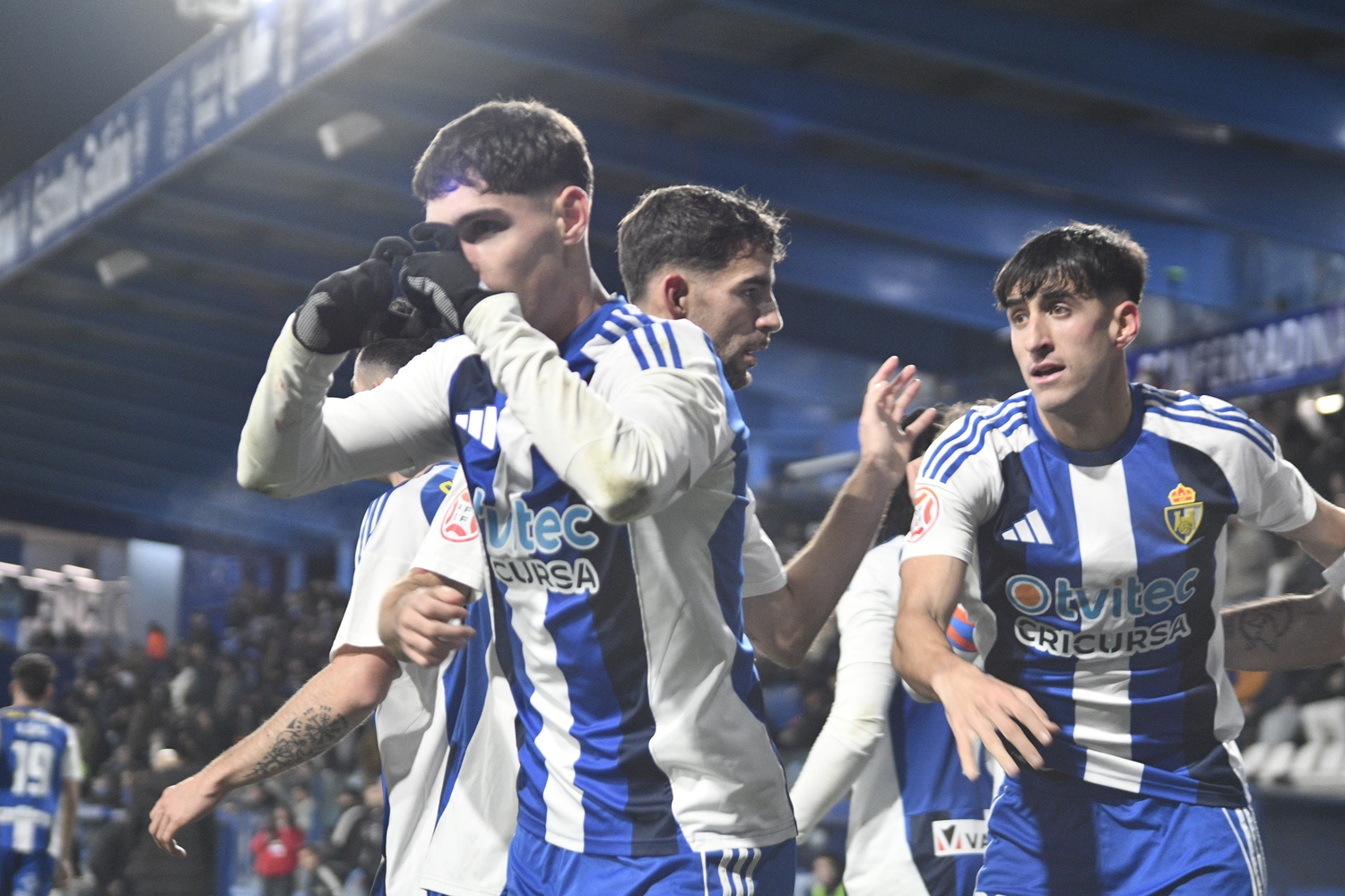 Gol de la Ponferradina contra el Ourense (94)