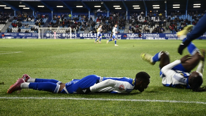 Segundo gol de la Ponferradina contra el Ourense (101)