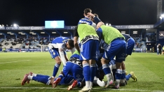 Segundo gol de la Ponferradina contra el Ourense (102)