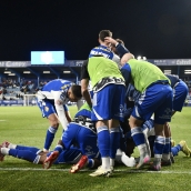 Segundo gol de la Ponferradina contra el Ourense (102)