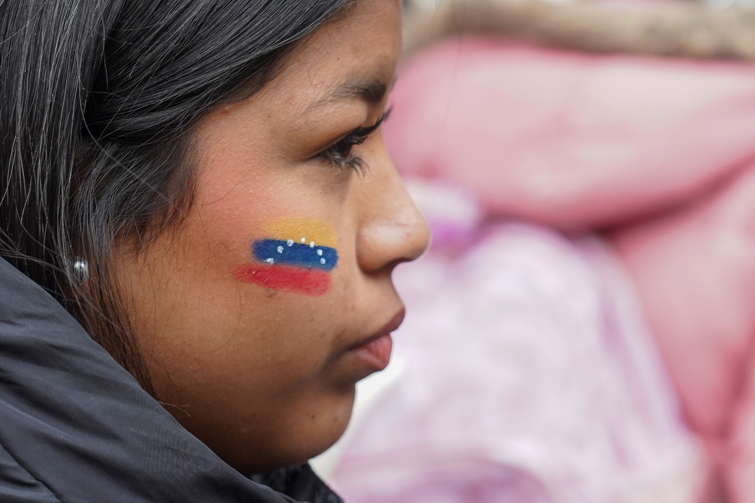 Campillo / ICAL . La Asociación de venezolanos integrados en León convocan una concentración para reclamar respeto a la soberanía del pueblo y pedir un juicio contra Nicolás Maduro (4)