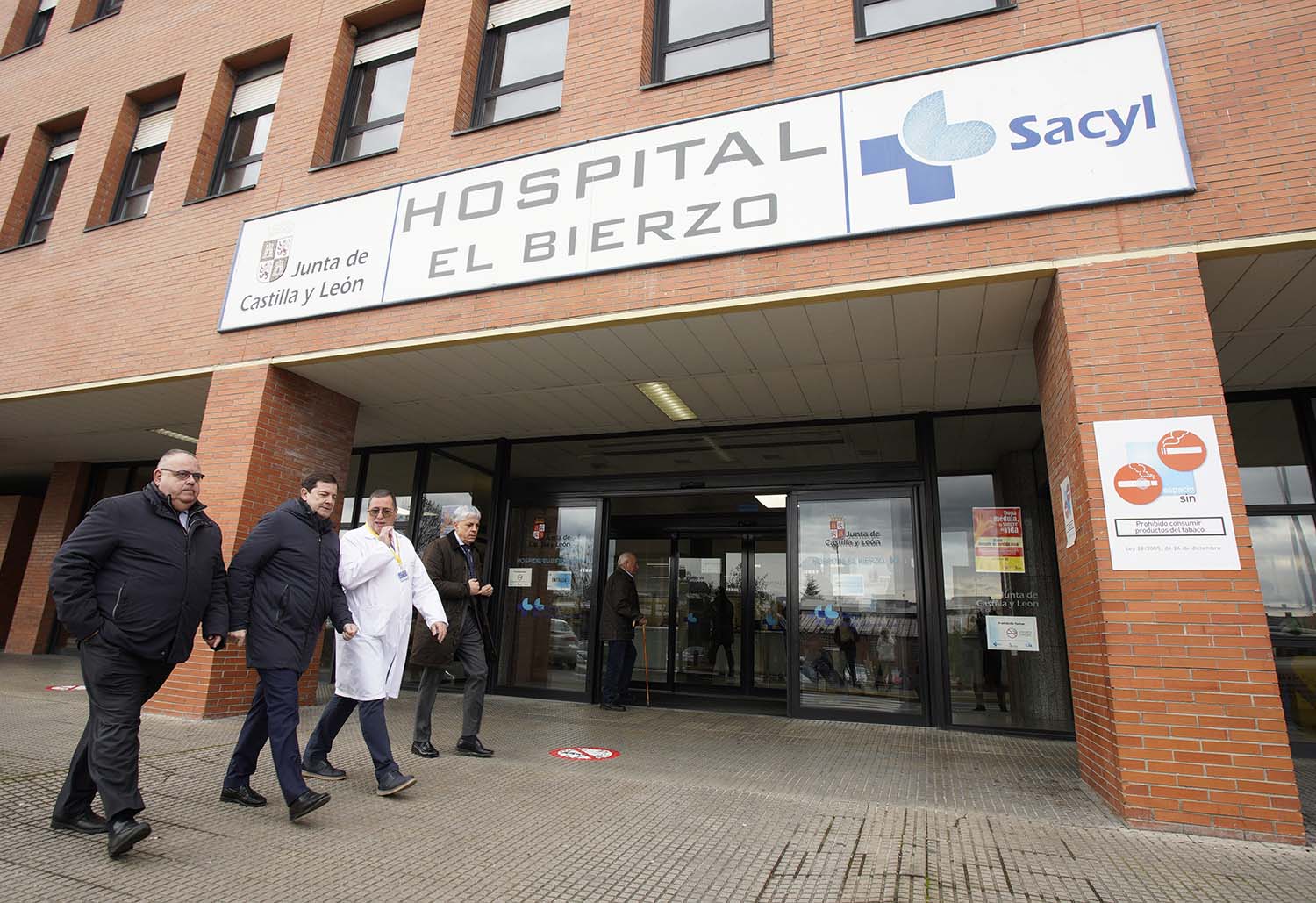 César Sánchez ICAL. El presidente de la Junta de Castilla y León, Alfonso Fernández Mañueco, durante la presentación de las mejoras en transporte de emergencias sanitarias