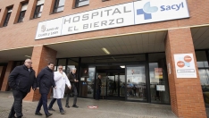 César Sánchez ICAL. El presidente de la Junta de Castilla y León, Alfonso Fernández Mañueco, durante la presentación de las mejoras en transporte de emergencias sanitarias