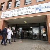 César Sánchez ICAL. El presidente de la Junta de Castilla y León, Alfonso Fernández Mañueco, durante la presentación de las mejoras en transporte de emergencias sanitarias
