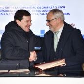 Firma convenio marco Mañueco y CCB. Monasterio de San Miguel de las Dueñas (12)