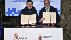 Firma convenio marco Mañueco y CCB. Monasterio de San Miguel de las Dueñas (13)