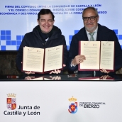 Firma convenio marco Mañueco y CCB. Monasterio de San Miguel de las Dueñas (13)