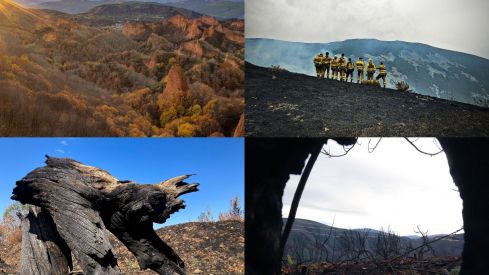 Concurso de fotos sobre los incendios forestales de León y El Bierzo