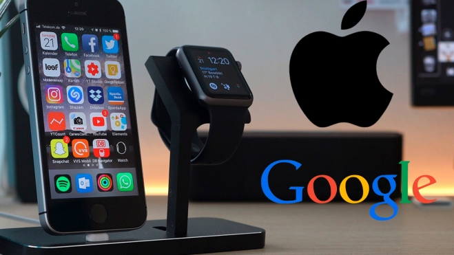 Apple y Google 2