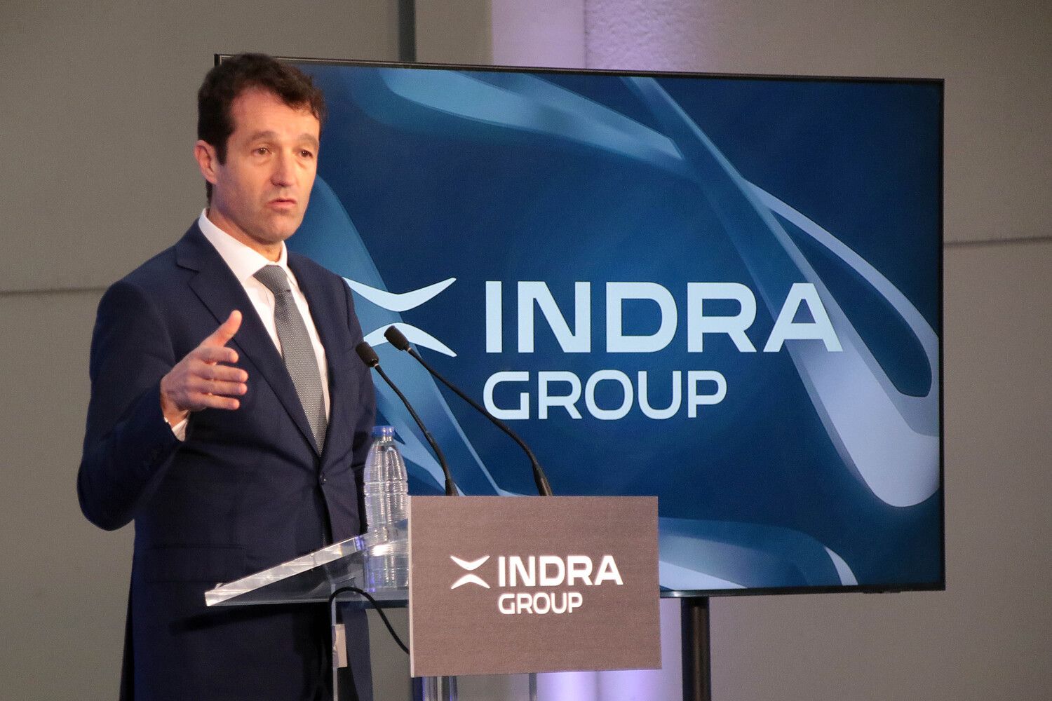 Visita a la localización de la futura fábrica de drones multipropósito de Indra Group | Peio García / ICAL