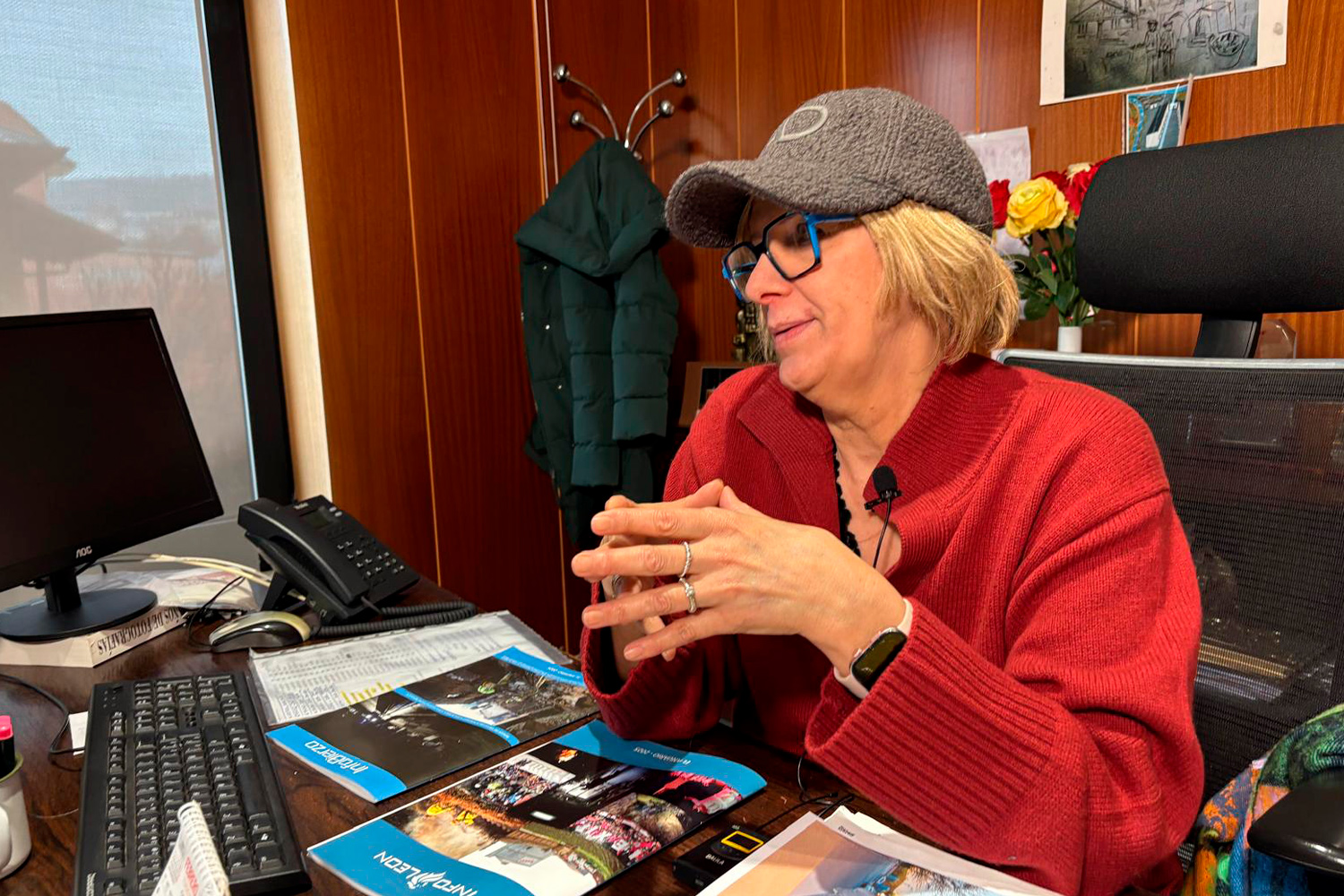 Entrevista a Mari Paz Martínez, alcaldesa de Fabero Entrevista a Mari Paz Martínez, alcaldesa de Fabero