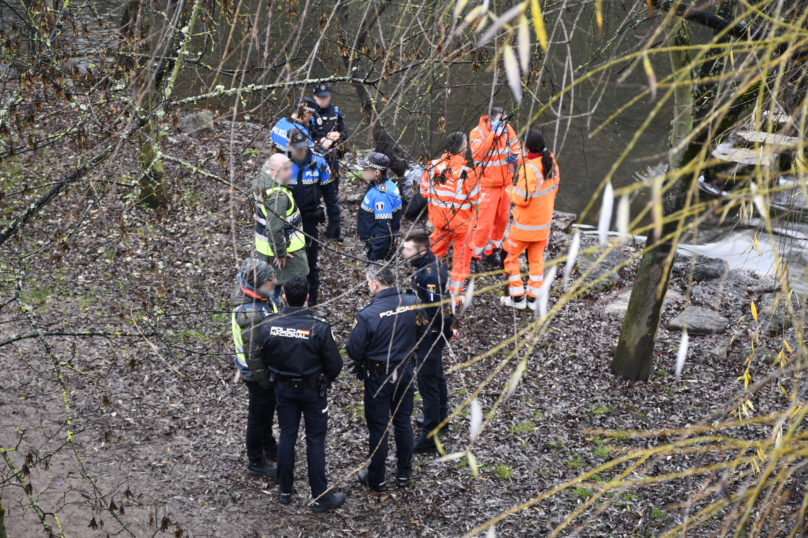 Dispositivo en el rio Sil