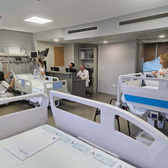 Foto archivo. Nueva unidad de ictus en el Hospital del Bierzo