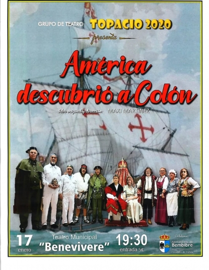 Obra América descubrió a Colón