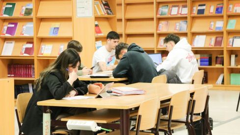 Universidad de León durante la época de exámenes